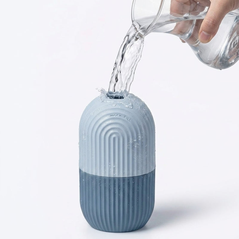 Fill with water
